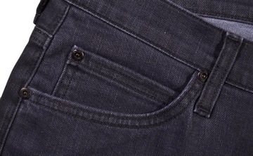 LEE spodnie SLIM grey jeans RIDER _ W33 L32