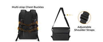 Большой рюкзак для фотосъемки K&F, дорожная сумка 2 в 1, складной для фотоаппарата и видеокамеры