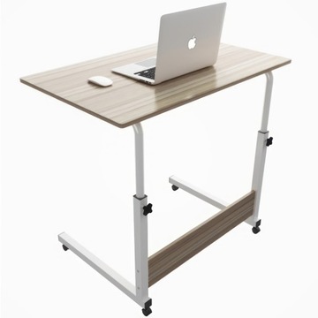 Mobilne Biurko MetroForge Stolik Pod Laptop Tablet Duże Stabilny 80x40cm