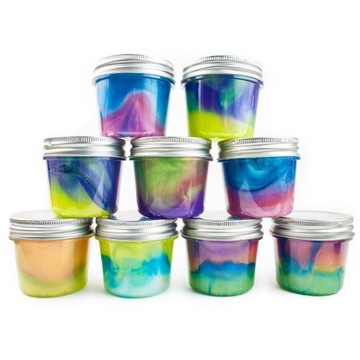 SUPER SLIME SENSORY массовая галактика своими руками