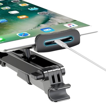 Автомобильный дорожный держатель за подголовником для детского телефона-планшета