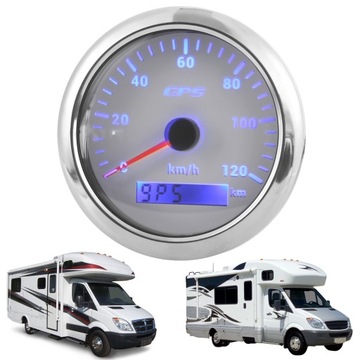 85MM 120KM/H GPS PRĘDKOŚCIOMIERZ MORSKI I LĄDOWY