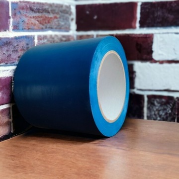 ЛЕНТА ПВХ виниловая маркировочная СИНЯЯ РЕМОНТНАЯ МАРКИРОВКА 100/33М