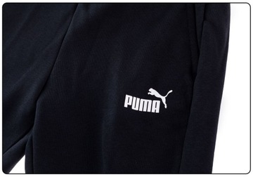 PUMA SPODNIE MĘSKIE DRESOWE ESS LOGO BLACK r.XL