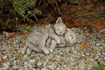 Кошки, Бетонные фигурки, Садовые украшения, Животные