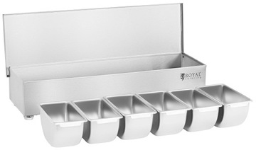 Контейнер для барменов 6x 450 мл Royal Catering RCCBS 6
