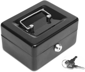 Большая ЧЕРНАЯ металлическая копилка.