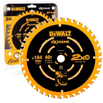 Piła tarczowa DT10303-QZ EXTREME DeWALT do pilarek sieciowych