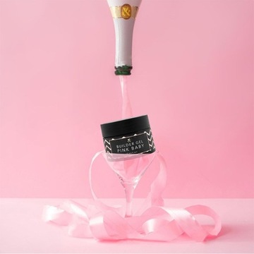 F.O.X Builder Gel Pink Baby 15 мл, Строительный гель