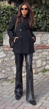 ТКАНЕВОЕ ПАЛЬТО ZARA PREMIUM, LIMITED EDITION S