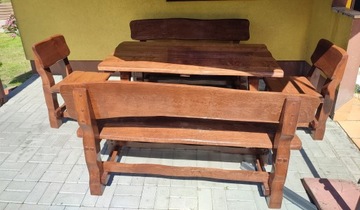 Садовая мебель, садовый набор, 120 см, 6 чел.