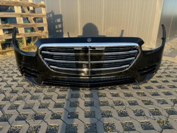 Mercedes Benz S klasė W223 priekinis bamperis 6xPDC 346 Onyx Black AMG – nuotrauka 10