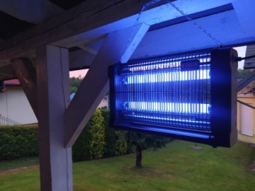 NOVEEN БОЛЬШАЯ ИНСЕКТИЦИДНАЯ ЛАМПА ДЛЯ КОМАРОВ МУХ МОТЫЛЬКОВ НАСЕКОМЫХ ЛОВУШКА UVA