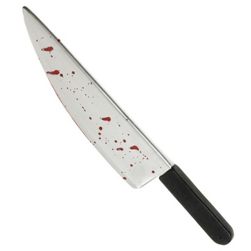 Nóż mordercy zabójcy rzeźnika 48 cm halloween