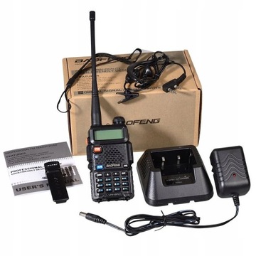 KRÓTKOFALÓWKA UV-5R BAOFENG WALKIE TALKIE RADIOTELEFON