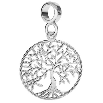 CHARMS ZAWIESZKA DRZEWKO SZCZĘŚCIA srebro 925