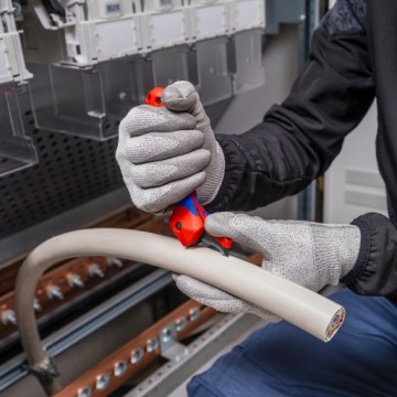 KNIPEX 16 50 145 SB Нож для снятия изоляции с ножкой