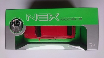 WELLY FIAT 126p MALUCH RED 1:34 LEGENDS OF PRL НОВАЯ МОДЕЛЬ МЕТАЛЛ 42372