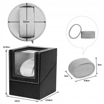 ROTOMAT CASE BOX-ДИСПЛЕЙ ДЛЯ АВТОМАТИЧЕСКИХ ЧАСОВ ЭКОКОЖА
