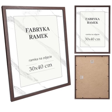 Ramka 30x40 ramki na zdjęcia plakat wenge rama