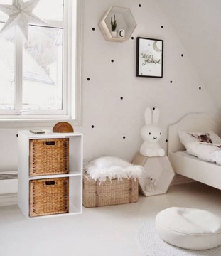 ПОЛКА НАПОЛЬНАЯ ПОЛКА ДЛЯ КНИГ БЕЛЫЕ ТАРЕЛКИ 1x2