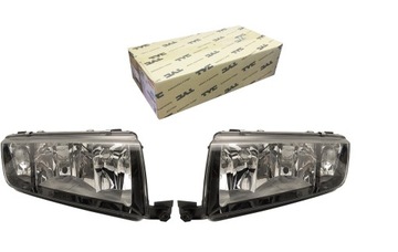LAMPA REFLEKTOR SKODA FABIA H7+H3 CZARNA