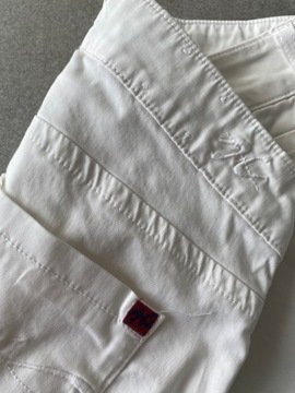 Spodnie TOMMY HILFIGER S 27 / białe / 7201