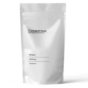 BIOTYNA MAX - Witamina B7 - 10 mg 30 tabletek NA WŁOSY SKÓRĘ PAZNOKCIE