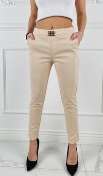 #ЭЛЕГАНТНЫЕ ЖЕНСКИЕ БРЮКИ - Резинка 7/8 - ФРЕЗИЯ#