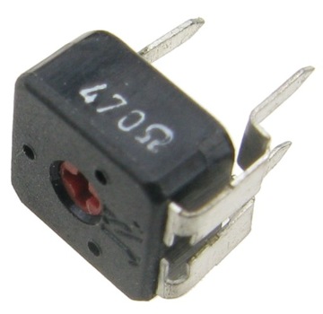 Potencjometr montażowy kwadratowy 470R (3 szt.) /4135-3