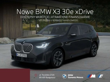 BMW X3 G45 SUV Plug-In 2.0 30e 299KM 2025 BMW X3 30e xDrive 299 KM pHEV - HarmanKardon - Odbior Q4 2025 - M Sport
