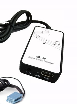 ZMIENIARKA MODUŁ ZESTAW GŁOŚNOMÓWIĄCY BLUETOOTH USB AUX VW AUDI SKODA SEAT