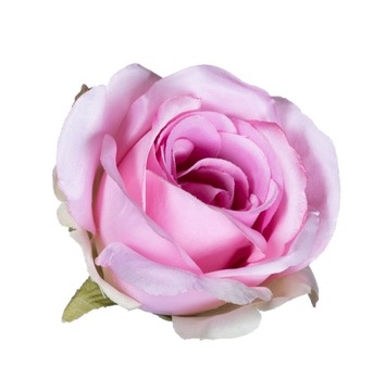 Продуктивная роза, розовая головка, искусственные цветы.