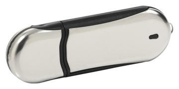 PENDRIVE REKLAMOWY CHROMOWANY PD-14 GRAWER 4GB 10 SZT +GRATIS!