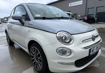 Fiat 500 II 2021 Fiat 500 salon PL FV VAT 23 Dolcevita panorama dwukolorowy lakier, zdjęcie 1