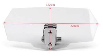 Универсальный мотоциклетный дефлектор.