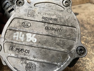 AUDI A4 B6 2.0 FSI ВАКУУМНЫЙ ВАКУУМНЫЙ НАСОС