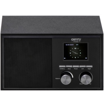 КУХОННОЕ РАДИО ИНТЕРНЕТ-БАШНЯ ДЕРЕВЯННЫЙ ЖК-дисплей AUX WiFi ПРОГНОЗ ПОГОДЫ СИГНАЛИЗАЦИЯ