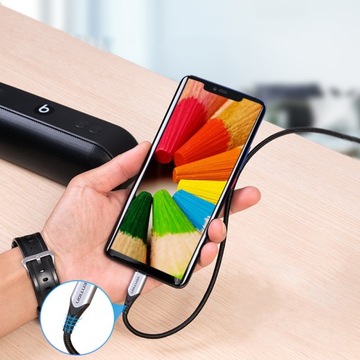 Прочный USB-кабель VENTION — USB Type-C, 3A, плетеный, 0,25