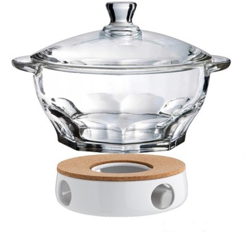 MISA WAZA DO ZUPY GRANITY 2,5 L LUMINARC +PODGRZEWACZ BIAŁY