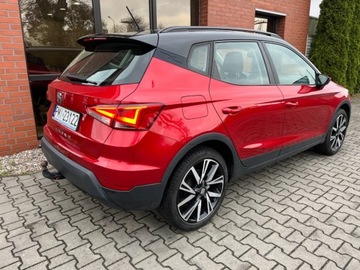 Seat Arona Crossover 1.0 EcoTSI 95KM 2018 Seat Arona 1.0 benzyna 95 KM czarny dach zarej w PL zadbany zamiana, zdjęcie 3