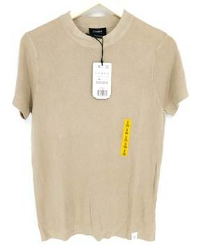 T-shirt z wiskozy Pull & Bear S