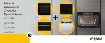 Встраиваемый комплект Whirlpool из 4 предметов Черный