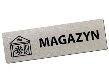 Самоклеящаяся вывеска СКЛАД различных дизайнов 20х6