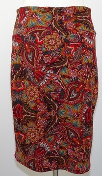 Юбка миди прямого рисунка LuLaReo 38 из США р.М