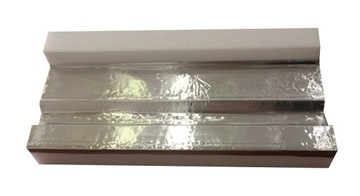 Потолочная планка, граненая смесь, 10х9см, декоративный карниз, карниз