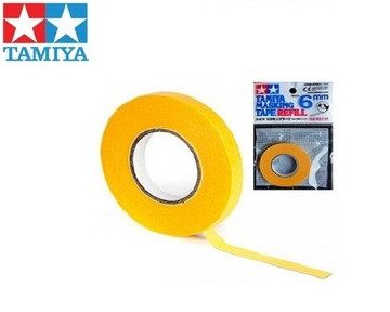 Лента малярная для моделирования 6ммх18м Tamiya 87033