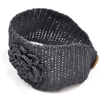 Szaleo śliczna OPASKA z różą cz1370-2