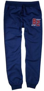 SPODNIE DRESOWE CHŁOPIĘCE '82' granat 128 J54Ha