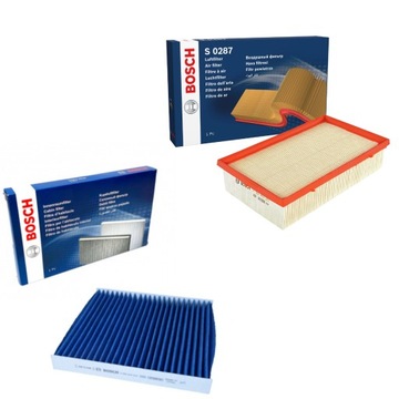 BOSCH 0 986 628 630 FILTR VENTILACE PROSTORU SPOLUJEZDCE + VZDUCHU F026400287 S0287 AUDI VW